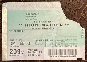 Iron Maiden / Megadeth on Sep 20, 1999 [873-small]