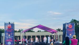 The New Orleans Mystics , Girls play Trumpets Too / Alexis & the Sanity / The New Orleans Mystics / Marine Forces Reserve Rock Band on Jul 3, 2026 [909-small]