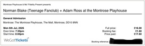 tags: Ticket - Norman Blake / Adam Ross on Jul 6, 2026 [701-small]
