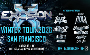 Excision / Smoakland / Crystal Skies / Hairitage / HOL! / Luci on Mar 14, 2026 [929-small]