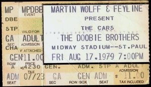 The Doobie Brothers / The Cars on Aug 17, 1979 [514-small]