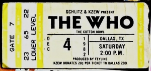 The Who / Billy Squier / Steelbreeze on Dec 4, 1982 [096-small]