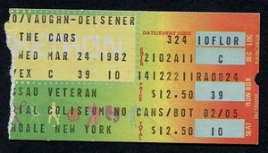 The Cars / Nick Lowe on Mar 24, 1982 [906-small]