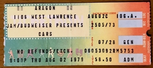 The Cars / Nick Gilder on Aug 2, 1979 [930-small]