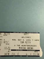 Tom Petty And The Heartbreakers / Chris Whitley on Nov 4, 1991 [648-small]