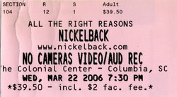 Nickelback / Chevelle / Trapt on Mar 22, 2006 [629-small]