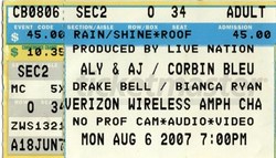 Aly & AJ / Corbin Bleu / Drake Bell / Bianca Ryan on Aug 6, 2007 [646-small]