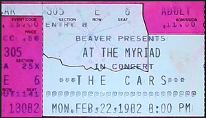 The Cars on Feb 22, 1982 [466-small]