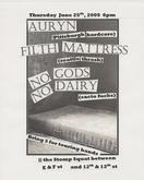 Auryn / Filth Mattress / No Gods No Dairy on Jun 25, 2009 [658-small]
