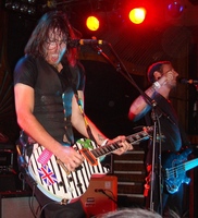 Oh No Not Stereo ~ 
Skyler Nielsen & Airin Older, tags: Oh No Not Stereo, West Hollywood, California, United States, Troubadour - Lido Beach / Scarlet Grey / Oh No Not Stereo / The Leisurelies / Total Mischief on Jul 14, 2009 [390-small]