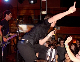 Scarlet Grey~ Pete Emperador & Ben Grey, tags: Scarlet Grey, West Hollywood, California, United States, Troubadour - Lido Beach / Scarlet Grey / Oh No Not Stereo / The Leisurelies / Total Mischief on Jul 14, 2009 [397-small]