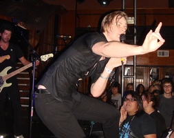Scarlet Grey ~ Pete Emperador & Ben Grey, tags: Scarlet Grey, West Hollywood, California, United States, Troubadour - Lido Beach / Scarlet Grey / Oh No Not Stereo / The Leisurelies / Total Mischief on Jul 14, 2009 [403-small]