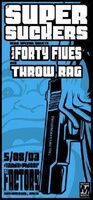 Supersuckers / Throw Rag / The 45s on May 8, 2003 [554-small]