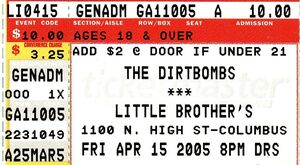 The Dirtbombs / Murder Your Darlings / Grafton on Apr 15, 2005 [734-small]