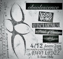 Obsolescence / Locked in A Vacancy / Seven Crimson Suns / xpetals of carrionx / It Never Entered My Mind on Apr 12, 2026 [653-small]