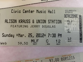 Alison Krauss & Union Station / Jerry Douglas / Alison Krauss on Mar 25, 2012 [809-small]