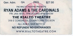 Ryan Adams and the Cardinals on Jan 18, 2008 [934-small]