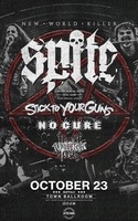 Spite / Stick To Your Guns / No Cure / Vomit Forth on Oct 23, 2026 [965-small]