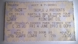 Midnight Oil / Things Of Stone & Wood on Jun 4, 1993 [932-small]