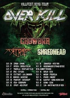 Overkill / Crowbar / Shredded / Desecrator on Nov 4, 2016 [271-small]