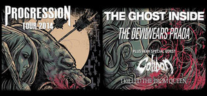 Caliban / The Ghost Inside / The Devil Wears Prada / I Killed The Prom Queen / Breakdown of Sanity on May 16, 2014 [754-small]