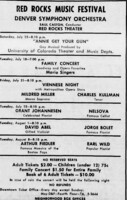 Denver Symphony Orchestra / David Abel / Jorge Bolet on Aug 1, 1961 [893-small]