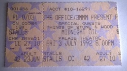 Midnight Oil / Things Of Stone & Wood on Jul 3, 1992 [941-small]