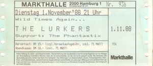 The Lurkers / The Phantastics on Nov 1, 1988 [446-small]