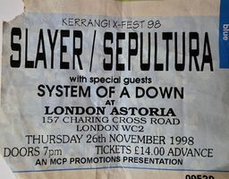Slayer / Sepultura / System of a Down on Nov 26, 1998 [451-small]