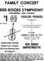 The Red Rocks Symphony on Aug 18, 1963 [404-small]
