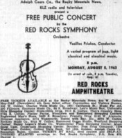 The Red Rocks Symphony on Aug 5, 1963 [690-small]