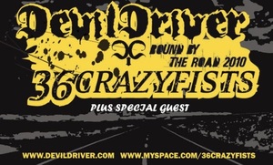 DevilDriver / 36 Crazyfists / Vengince on Nov 27, 2010 [757-small]
