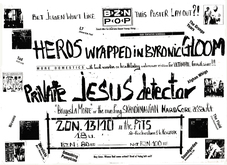 Heros Wrapped In Byronic Gloom / Private Jesus Detector on Oct 13, 1991 [609-small]