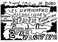 Les Stroumphess Alcooliques / Private Jesus Detector / Xinix / Zero Positives on Apr 4, 1992 [610-small]