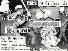 Blindfold / Neuthrone / Private Jesus Detector / Systemphobia on Jul 17, 1992 [612-small]