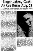 Johnny Cash / tex ritter / June Carter / The Statler Brothers / The Tennessee Three on Aug 29, 1965 [950-small]