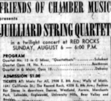 Juilliard String Quartet on Aug 6, 1967 [669-small]