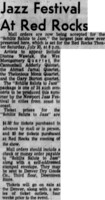 Dionne Warwick / The Wes Montgomery Quartet / The Cannonball Adderly Quintet / The Ahmad Jamal Quartet / The Thelonious Monk Quartet / The Gary Burton Quartet on Jul 20, 1968 [937-small]