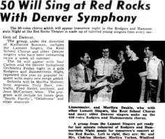 The Lamont Singers / The Kent School Chorus / The Denver Symphony Orchestra on Jul 28, 1950 [289-small]