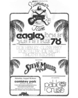 Eagles / Steve Miller Band / Pablo Cruise on Aug 19, 1978 [401-small]