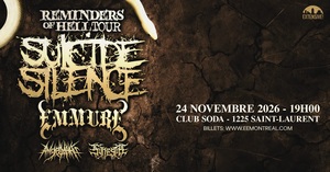 Suicide Silence / Emmure / AngelMaker / Synestia on Nov 24, 2026 [799-small]
