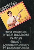 Santana / Elvis Costello & the Attractions / Southside Johnny & The Asbury Jukes / Brand X / Crawler on Sep 10, 1977 [136-small]