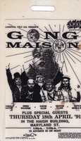 Gong Maison on Apr 18, 1991 [211-small]
