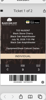 Ted Nugent / Black Stone Cherry on Jul 18, 2026 [259-small]