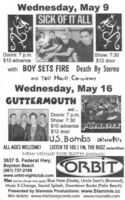 Guttermouth / Fenix*TX / US Bombs / Deviates on May 16, 2001 [293-small]