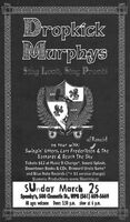 Dropkick Murphys / Swingin' Utters / Lars Frederiksen & The Bastards / Reach The Sky on Mar 25, 2001 [302-small]