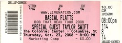 Rascal Flatts / Taylor Swift on Oct 23, 2008 [128-small]