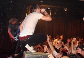 Bless the Fall ~ Beau Bokan, tags: Blessthefall, West Hollywood, California, United States, Key Club - August Burns Red / Enter Shikari / Blessthefall / Iwrestledabearonce on Jul 22, 2009 [412-small]