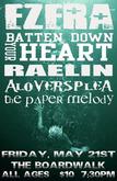 aloversplea / Batten Down Your Heart / Ezera / Raelin / The Paper Melody on May 21, 2010 [151-small]