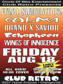 Wings of Innocence / Final Summation / Colma / Brand X Savior / Echo))Pheen on Aug 18, 2006 [152-small]